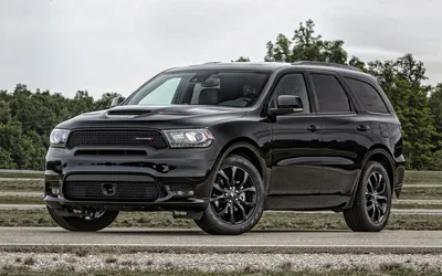 Скачать обои Dodge Durango, 2020, external, black SUV, new black Durango, tuning Durango, american cars, Dodge для монитора с разрешением 2880x1800. Высококачественные обои HD картинки картинки