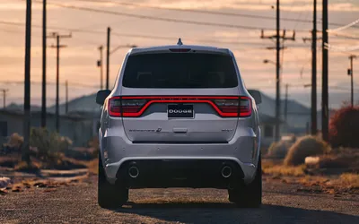 Галерея: экстерьер Dodge Durango SRT 2018 года картинки