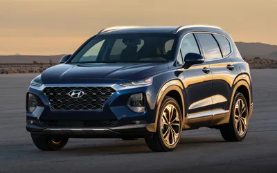 2019 Hyundai Santa Fe (США) - Фон и обои в HD | Автомобильный пиксель картинки