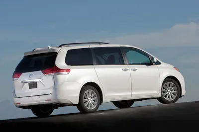 2014 белая Toyota Sienna limited Картинки, моды, обновления, обои - DragTimes.com картинки