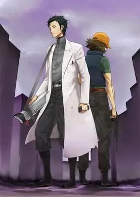 Gonoike Biwa, Nitro+, Steins;Gate, Hashida Itaru, Okabe Rintarou, Pixiv,  Fanart | Steins gate 0, Steins, Iron man avengers картинки