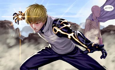 20+ обоев Genos (One-Punch Man) в разрешении 4K | Фоновые изображения картинки