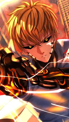 Genos One Punch Man Anime Фоны 4k Ultra HD ID:3220 картинки