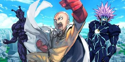 24+ сильнейших персонажа One Punch Man картинки