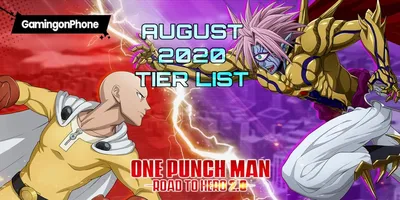 Уровневый список One Punch Man: Road to Hero 2.0, август 2020 г. картинки