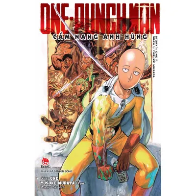 Truyện - One Punch Man: Cẩm Nang Anh Hùng [Наклейка Tặng Kèm, Tranh Màu Và Bookmark PVC] | Shopee Вьетнам картинки