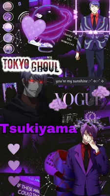 Tsukiyama wallpaper #tsukiyama #tsukiyamashuu #purple #tokyoghoul #anime  #weeb #ghoul #freetoedit | Tokyo ghoul wallpapers, Tokyo ghoul, Tsukiyama картинки