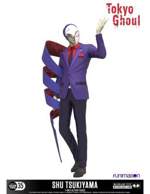 Tokyo Ghoul Color Tops Action Figure Shu Tsukiyama 18 cm картинки