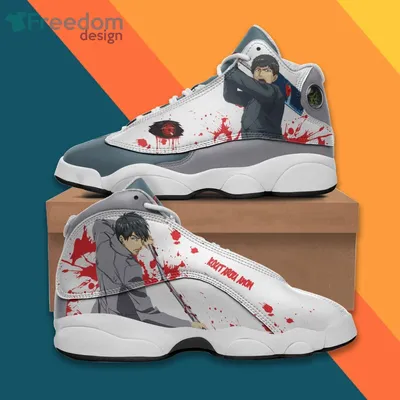 Koutarou Amon Shoes Tokyo Ghoul Anime Air Jordan 13 Sneakers - Freedomdesign картинки