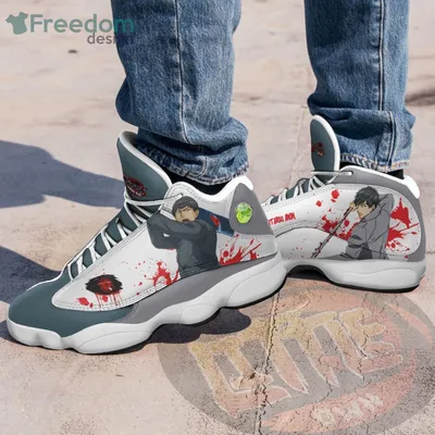 Koutarou Amon Shoes Tokyo Ghoul Anime Air Jordan 13 Sneakers - Freedomdesign картинки