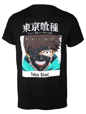 Футболка Tokyo Ghoul Koutarou Amon Face - Черный (S) | FYE картинки