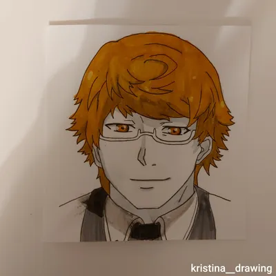 Hello again :) Here's a quick drawing of Nishiki Nishio. By me :D :  r/TokyoGhoul картинки