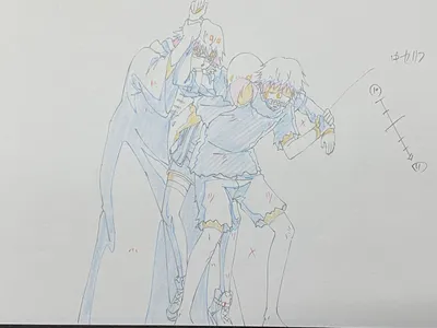 Tokyo Ghoul - Original drawing of Ken Kaneki and Nishiki Nishio (set o –  Gallery Animation картинки