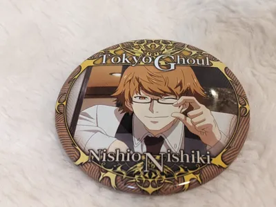 Tokyo Ghoul Nishio Nishiki Button | eBay картинки