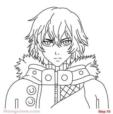 How to Draw Ayato Kirishima from Tokyo Ghoul – MANGAJAM.com картинки