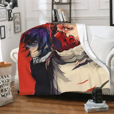 Amazon.com: KristinaReizer Ken Kaneki Tokyo Ghoul Kureo Mado Anime Manta ligera супер учтивый antipillingthrow manta de cama manta de felpa antiarrugas cálida para cama dormitorio todas las estaciones 60 X 50 pulgadas: картинки