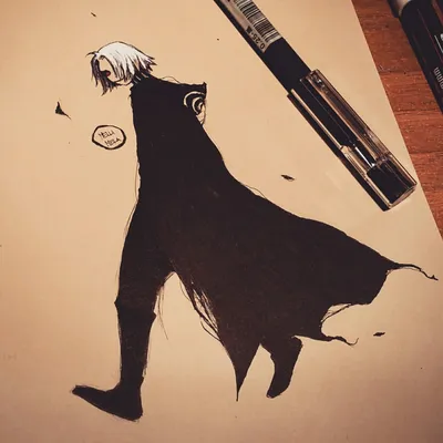 Imaginary World of Blinding Lights — melli-mela: Seidou Takizawa Inktober -  Day 23 картинки