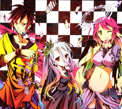 Обои No Game No Life для смартфона отаку картинки