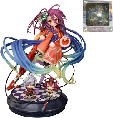 Sonsoke No Game No Life Anime Figur Schwi Sora Stephanie Dola Anime Statue Action Collection Modell 21,6 cm Ornamente Exquisite: Amazon.de: Spielzeug картинки