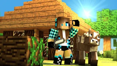 Фон Minecraft Girl - AVATAN PLUS картинки