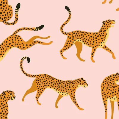 Обои Cheetah Cheetah Peel and Stick – RoomMates Decor картинки