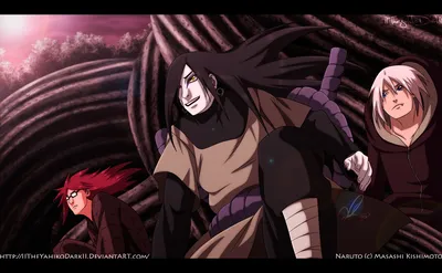 naruto studio pierrot orochimaru karin (naruto) hozuki suigetsu iitheyahikodarkii 1280x789 273704 zh_CN картинки