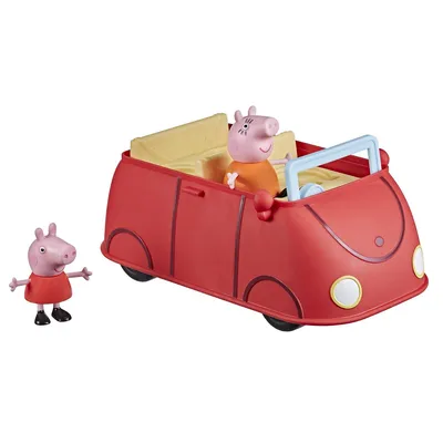 Набор игровой Peppa Pig Семейный автомобиль свинки Пеппы F21845L0 купить по  цене 1599 ₽ в интернет-магазине Детский мир картинки