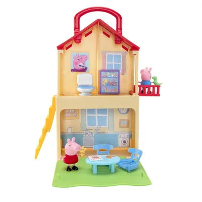 Купить Набор игровой домик свинки Пеппы Peppa Pig Pop n Play House Playset,  цена 1490 грн — Prom.ua (ID#1278849006) картинки