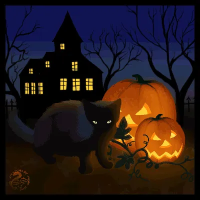 Halloween обои gif скачать картинки