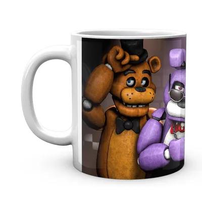 ᐉ Чашка Five Nights At Freddys Пять ночей с Фредди Аниматроники в костюмах  FN.02.390 картинки