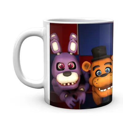 ᐉ Чашка Five Nights At Freddys Пять ночей с Фредди Четверо аниматроников  FN.02.388 картинки