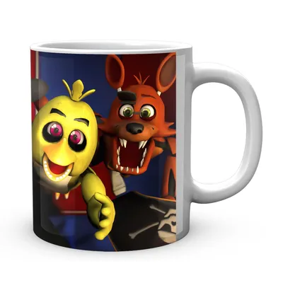 ᐉ Чашка Five Nights At Freddys Пять ночей с Фредди Четверо аниматроников  FN.02.388 картинки