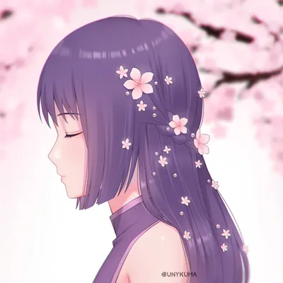 sumire with flowers - Сумире Какей Обои (43883652) - Fanpop картинки