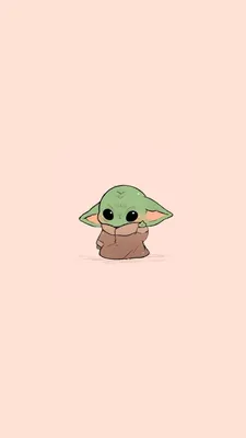 Обои.. | Yoda wallpaper, Cute wallpapers, Cute cartoon wallpapers картинки