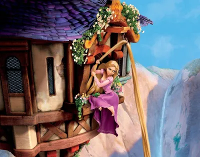 Tangled принцесса запутанная история рапунцель - обои на рабочий стол картинки