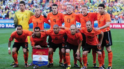 Картинка football, Holland team, robben, футбол, van persie, sneider  1366x768 скачать обои на рабочий стол бесплатно, фото 56520 картинки