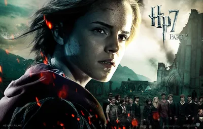 Обои Эмма Уотсон, Emma Watson, Hermione Granger, Harry Potter and the Deathly Hallows Part 2, Гарри Поттер и Дары смерти 2 картинки на рабочий стол, раздел фильмы - скачать картинки