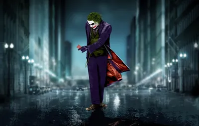 Обои джокер, joker, тёмный рыцарь, леджер картинки на рабочий стол, раздел  фильмы - скачать картинки