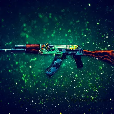 Живые обои AK-47 - Огненный Змей (Fire Serpent) [1920x1200] - Wallpaper  Engine картинки