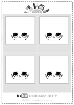 Рисуем кукол ЛОЛ на фото карточках - классная распечатка и видео  мастер-класс - нарисуй свою ЛОЛ - YouLoveIt.ru картинки