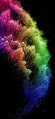 10 крутых обоев для смартфонов с OLED-дисплеями | Rainbow wallpaper iphone,  Iphone homescreen wallpaper, Live wallpaper iphone картинки