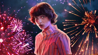 Скачать обои stranger, things, , 2016-2021, кино, фильмы, сериал, очень,  странные, дела, ужасы, фантастика, фэнтези, триллер, драма, детектив, finn,  wolfhard, майк, уиллер из раздела Кино Фильмы, в разрешении 1920x1080 картинки