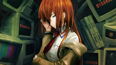 195543 1920x1080 Kurisu Makise - Rare Gallery HD Wallpapers картинки