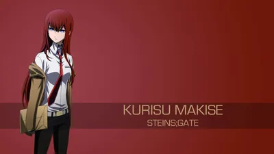 Курису Макисе Steins Gate UHD 4K Обои | Пикселз картинки