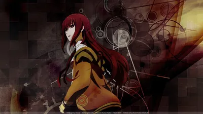 Обои Steins;Gate, Makise Kurisu HD / Обои для рабочего стола и мобильного телефона картинки