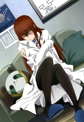 Обои Steins;Gate, Makise Kurisu HD / Обои для рабочего стола и мобильного телефона картинки