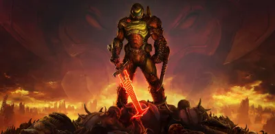 Doom wallpaper - живые обои игры картинки