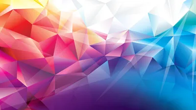 Обои полигон, 4k, HD, цветной, зеленый, фон, polygon, 4k, HD wallpaper,  orange, red, blue, background, pattern, Абстракции #225 картинки