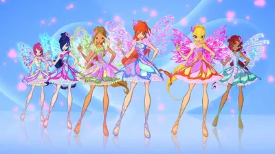 Клуб Винкс (Winx Club). Обои для рабочего стола картинки