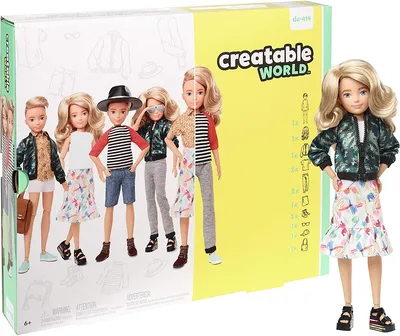 ᐉ Набор кукол Creatable World Deluxe Character Kit (BR0175) картинки